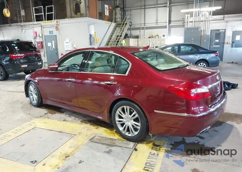 2012 Hyundai Genesis 3.8 z USA, uszkodzony, nr VIN KMHGC4DDXCU189601